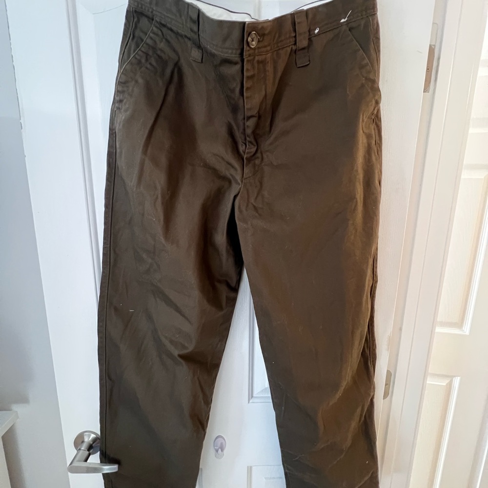 Uniqlo U Men's Dark Olive Chinos